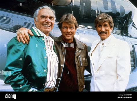 ERNEST BORGNINE JAN-MICHAEL VINCENT & ALEX CORD AIRWOLF (1984 Stock ...