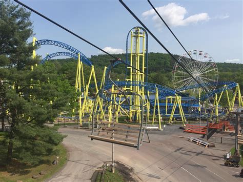 First day at Knoebels 2018 : r/rollercoasters