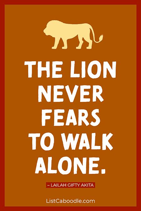 101+ Best Lion Quotes, Inspirational Sayings | ListCaboodle