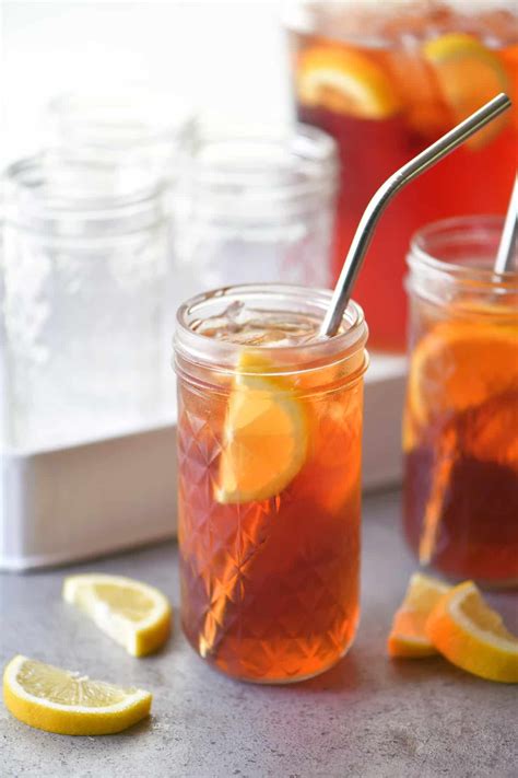 sweet tea in mason jars | Sweet tea recipes, Tea recipes, Sweet tea