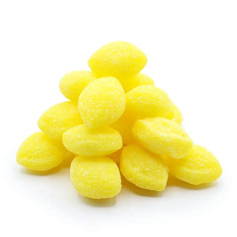 Lemon Drops (Hard Candy) by the pound or bulk - LorentaNuts.com