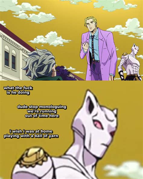 Killer Queen is not amused | JoJo's Bizarre Adventure | Know Your Meme