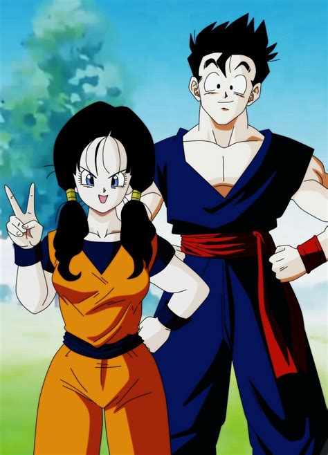 Videl and Gohan training | Personajes de goku, Personajes de dragon ball, Figuras de goku