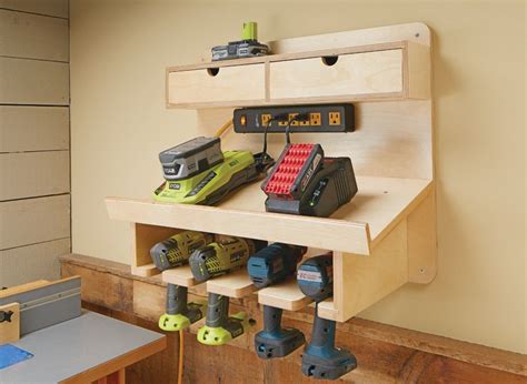 DIY Cordless Drill Charging Station