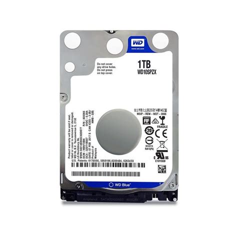 Disco Rígido 2.5" Western Digital Blue 1TB 5400RPM 128MB SATA III