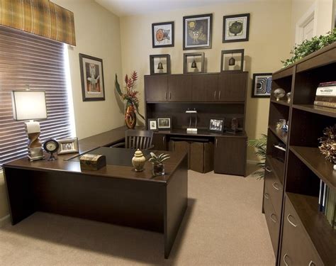 Ideas: Den Office Design Ideas | Business office decor, Work office decor, Stylish office decor