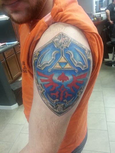 FYeahTattoos.com | Shield tattoo, Gamer tattoos, Tattoos