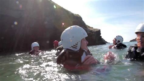 Coasteering in Cornwall - YouTube