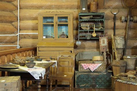 Old Wooden House Interior – Stock Editorial Photo © jjspring #10551727