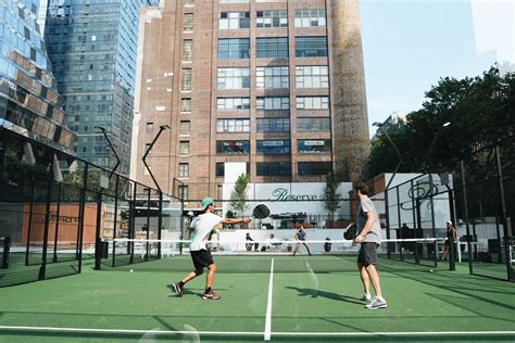 Where to Play Padel in NYC? Reserve Club Opens in Manhattan Hudson ...