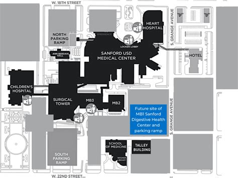 University Of Sioux Falls Campus Map | US States Map