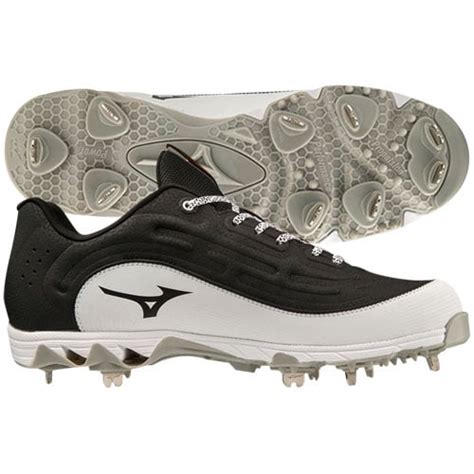 Mizuno Men's 9-Spike Ambition 3 Low Metal Baseball Cleats ...