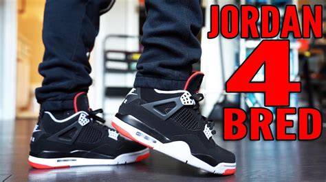 2019 JORDAN 4 "BRED" SNEAKER REVIEW AND ON FOOT !!! SNEAKER OF THE YEAR ...