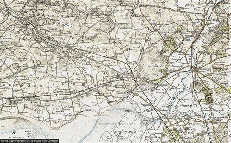 Historic Ordnance Survey Map of Gretna Green, 1901-1904