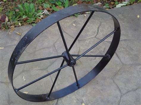 Decorative Steel Wagon Wheels - Custom Wagon Wheels