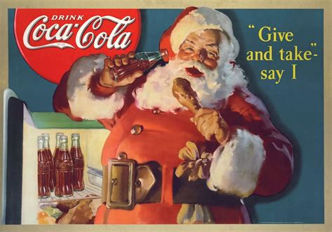 Coca-Cola Christmas Posters over 80 years - Mirror Online