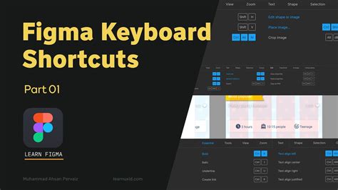 Figma Common keyboard Shortcuts Part 1 - Speed up Figma for Beginners - YouTube