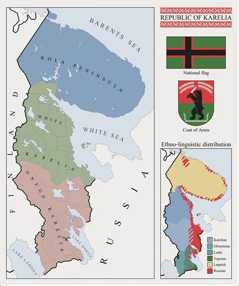 Republic of Karelia by fennomanic on DeviantArt | Historical maps ...