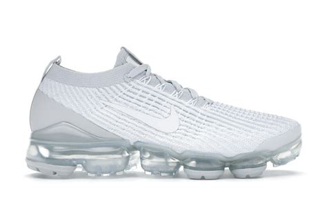 Nike Air VaporMax Flyknit 3 White Pure Platinum - AJ6900-102