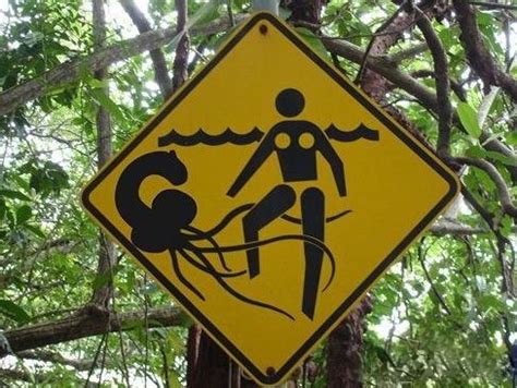 Entertainment: Funny stick figure warning signs