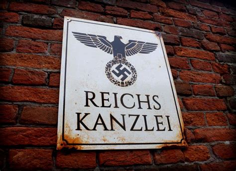 Reichskanzlei sign, Reichs Chancellery sign, Berlin Chancellor, Berlin ...