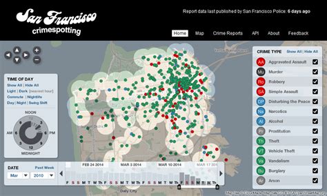 #All-things-spatial: San Francisco crime map