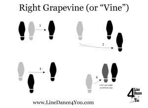 Step of the week: Grapevine (or “Vine”) | Grape vines, Vines, Dance steps