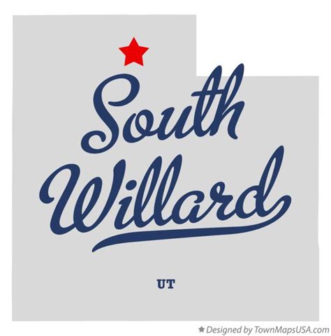 Map of South Willard, UT, Utah