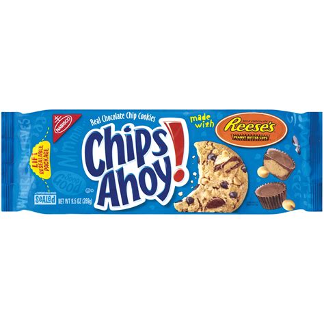 Nabisco Chips Ahoy! Reese's Peanut Butter Cookies, 9.5 Oz. - Walmart.com - Walmart.com