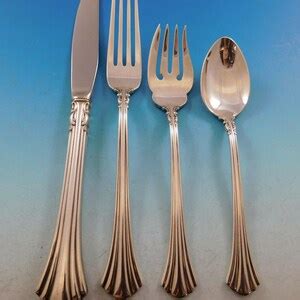 Eighteenth Century by Reed & Barton Sterling Silver Flatware Set Service 78 Pcs - Etsy