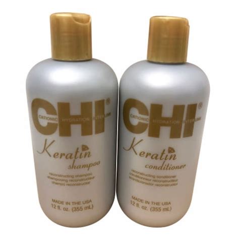 CHI Keratin Shampoo & Conditioner Set 12 OZ Each, 1 - Kroger