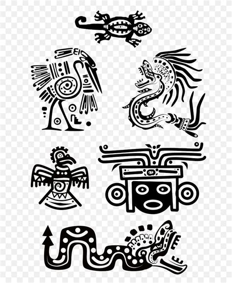 Maya Civilization Tattoo Aztec Symbol Ancient Maya Art, PNG, 707x1000px, Maya Civilization ...