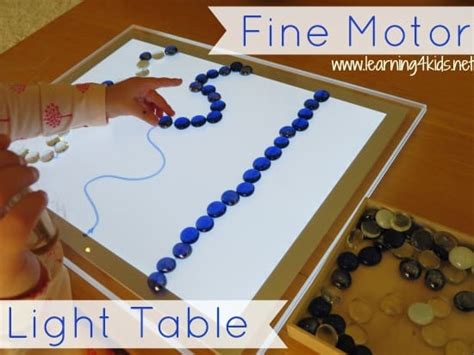 Light Table Activities | Learning 4 Kids