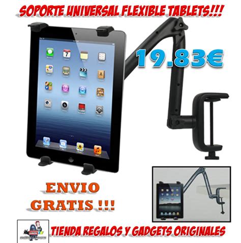 Adictos a los videojuegos,consolas, telefonia e informatica: SOPORTE FLEXIBLE PARA IPAD, SOPORTE ...