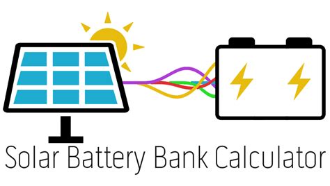 Solar Battery Bank Calculator