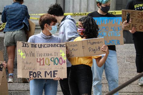 Student Environmental Activists Rally For Environmental Justice in ...