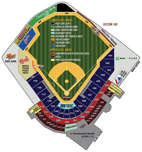 Ironpigs Stadium Seating Chart