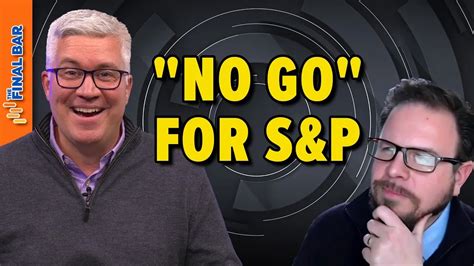 Charts Flashing "No Go" for S&P 500! | The Final Bar | StockCharts.com