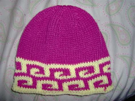 Greeky Hat - Knitting Bee