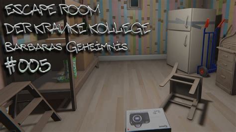 ESCAPE ROOM - DER KRANKE KOLLEGE: BARBARAS GEHEIMNIS🚪LPT 005: Ungemütliches Erwachen im ...