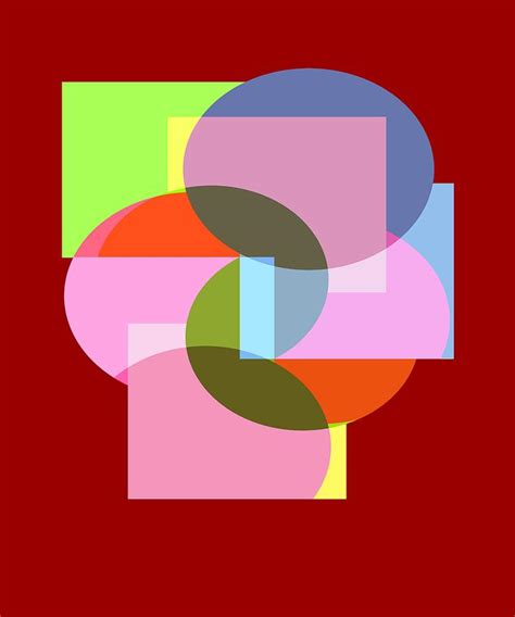 Square and circle Digital Art by Frank Uffmann - Fine Art America