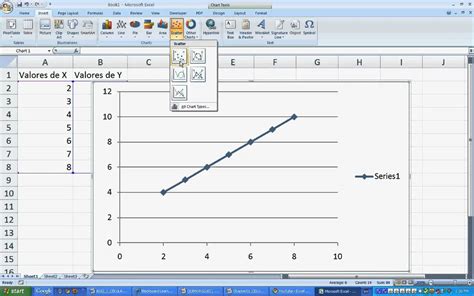 Aguanieve coser concepto hacer grafica de puntos en excel asesinato Oclusión taquigrafía