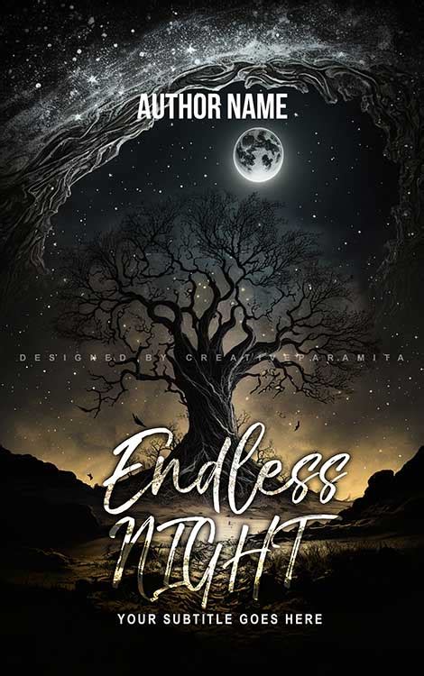 Endless night Premade book cover