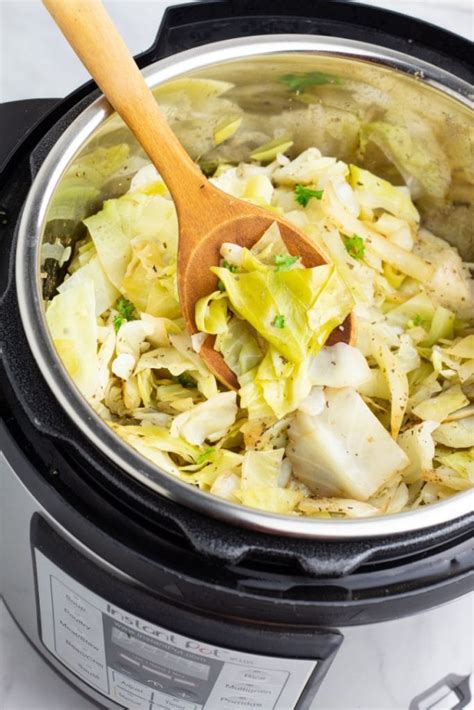 Instant Pot Cabbage (Vegan & Oil-Free) - EatPlant-Based