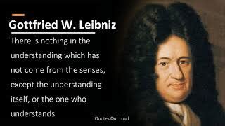 Gottfried Wilhelm Leibniz Quotes