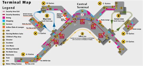 Seattle-Tacoma International Airport [SEA] – Terminal Guide [2022]