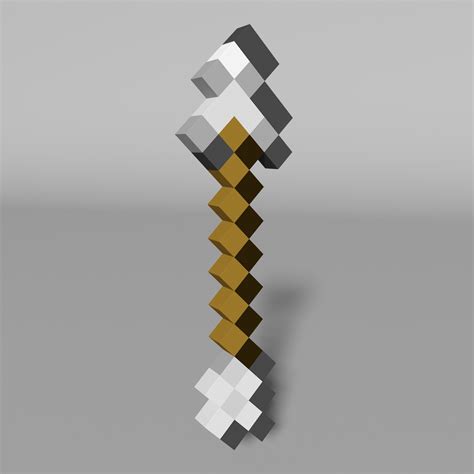 Łuk i strzała Minecraft Model 3D - TurboSquid 1327271