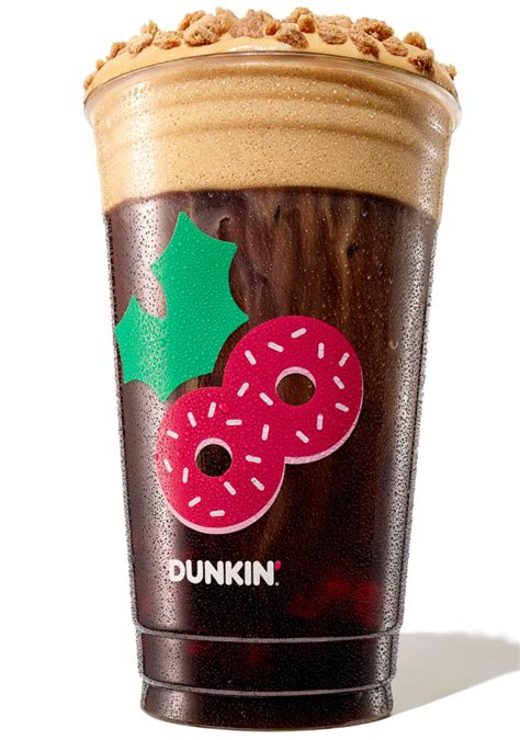 Dunkin’ holiday drinks are back and there’s a new Christmas cookie-inspired cold brew