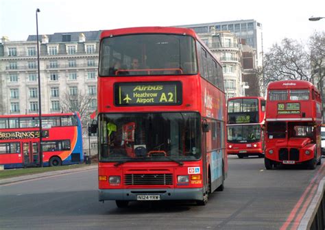 London Bus Routes | Route A2: King's Cross - Heathrow Terminal 4 [Withdrawn] | Route A2, Airbus ...