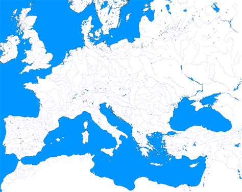 Blank Map Of Europe And Asia No Borders Images Pictur - vrogue.co